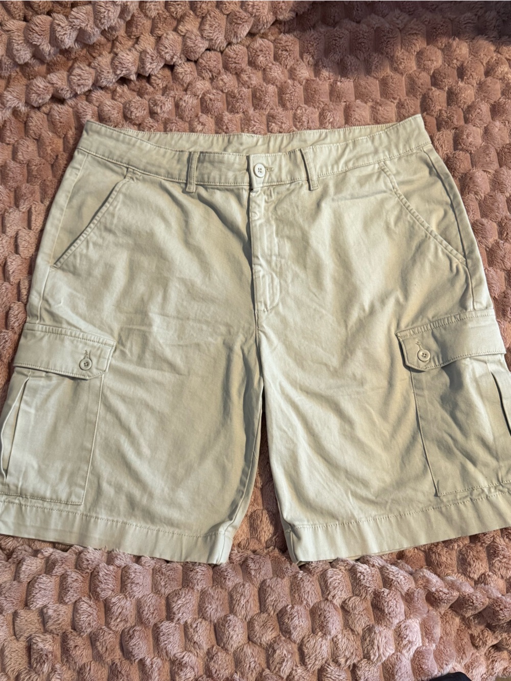 St. John's Bay Light Beige Casual Shorts
